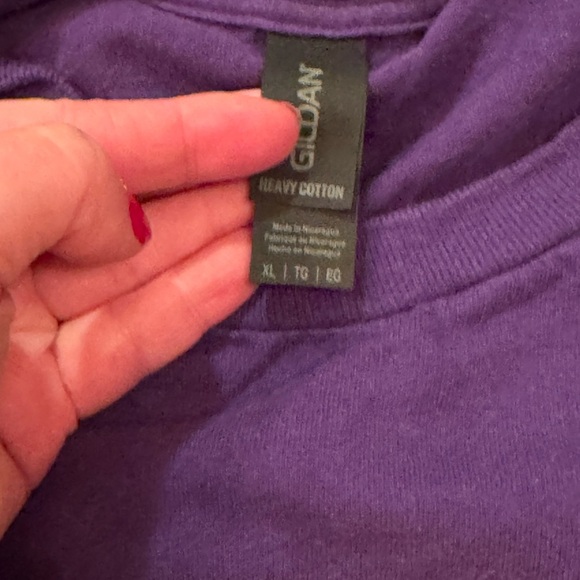 Legends of the hidden temple purple parrots tee men's XL - Picture 3 of 4